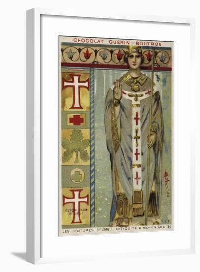 Frankish Bishop, 11th Century-null-Framed Giclee Print