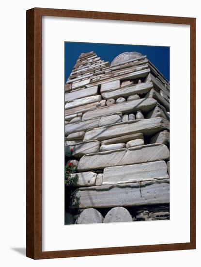 Frankish tower on the island of Paros, 13th century-Unknown-Framed Giclee Print