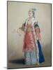 Frankish Woman from Pera, Constantinople, 1738-43-Jean-Etienne Liotard-Mounted Giclee Print