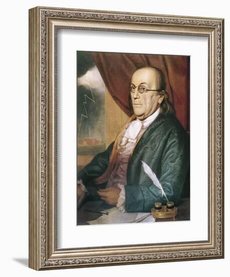 Franklin, Benjamin (1709-1790)-null-Framed Premium Giclee Print