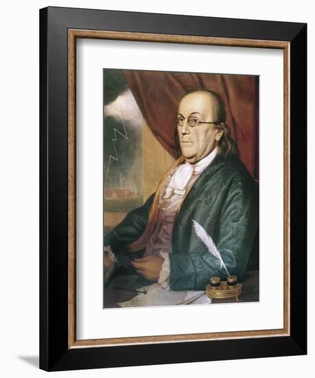 Franklin, Benjamin (1709-1790)-null-Framed Premium Giclee Print