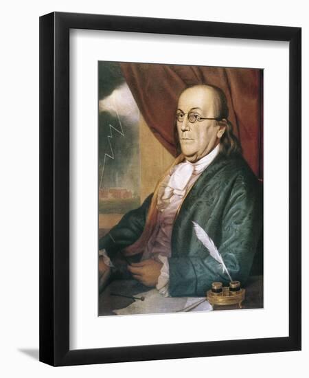 Franklin, Benjamin (1709-1790)-null-Framed Premium Giclee Print