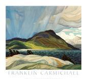 Autumn in Orillia-Franklin Carmichael-Mounted Premium Giclee Print