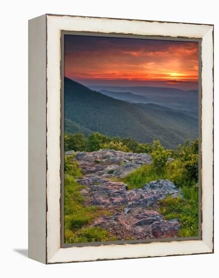 Franklin Cliff Overlook, Virginia, USA-Cathy & Gordon Illg-Framed Premier Image Canvas