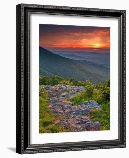 Franklin Cliff Overlook, Virginia, USA-Cathy & Gordon Illg-Framed Photographic Print