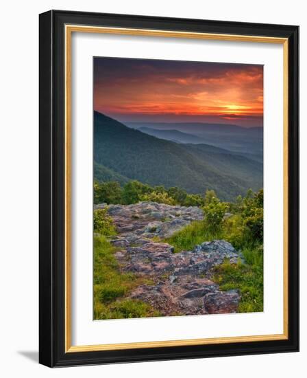 Franklin Cliff Overlook, Virginia, USA-Cathy & Gordon Illg-Framed Photographic Print