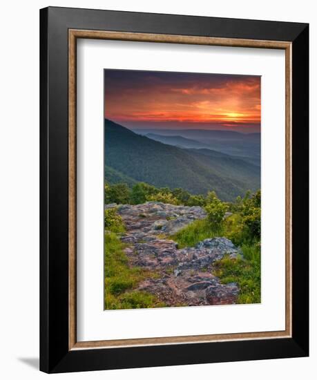 Franklin Cliff Overlook, Virginia, USA-Cathy & Gordon Illg-Framed Photographic Print