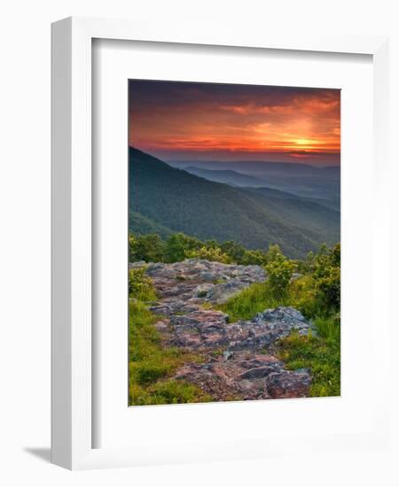 Franklin Cliff Overlook, Virginia, USA-Cathy & Gordon Illg-Framed Photographic Print