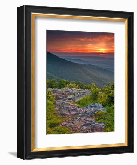 Franklin Cliff Overlook, Virginia, USA-Cathy & Gordon Illg-Framed Photographic Print