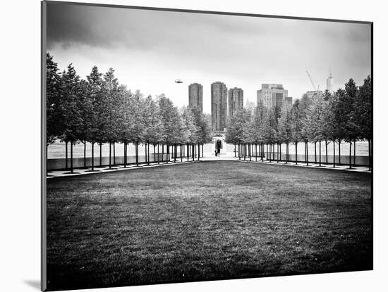 Franklin D. Roosevelt (Fdr) Four Freedoms Park, Roosevelt Island, Manhattan, New York, White Frame-Philippe Hugonnard-Mounted Art Print