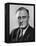 Franklin Delano Roosevelt 32nd President of the USA in the Year of His Election-null-Framed Premier Image Canvas