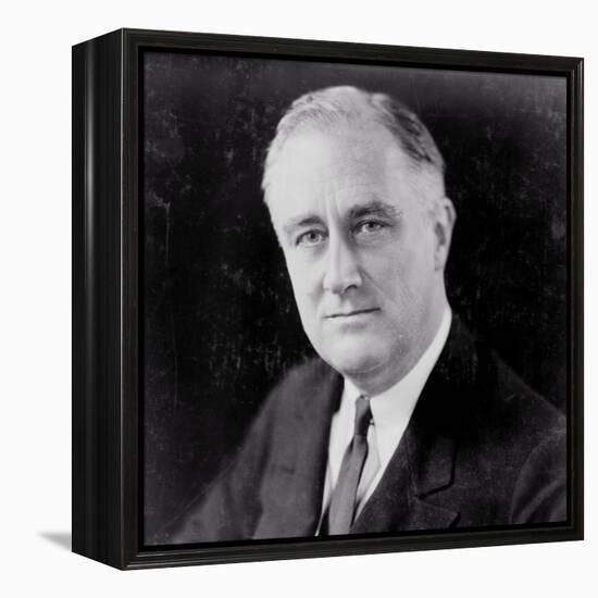 Franklin Delano Roosevelt, circa 1933-Elias Goldensky-Framed Stretched Canvas