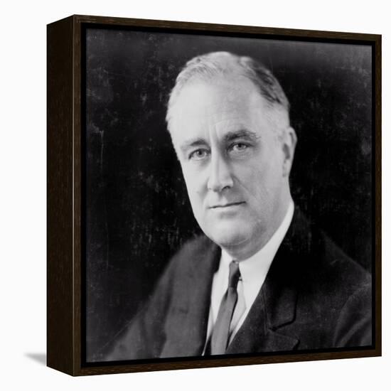Franklin Delano Roosevelt, circa 1933-Elias Goldensky-Framed Stretched Canvas