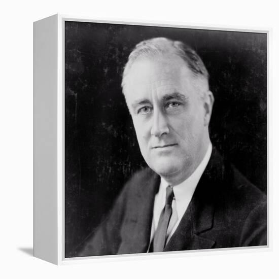 Franklin Delano Roosevelt, circa 1933-Elias Goldensky-Framed Stretched Canvas