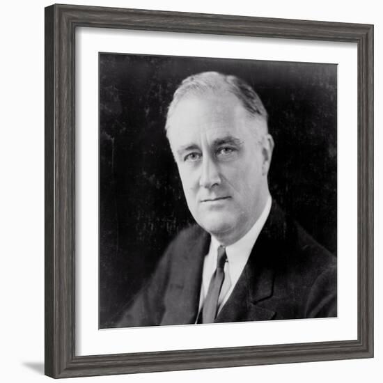 Franklin Delano Roosevelt, circa 1933-Elias Goldensky-Framed Photo