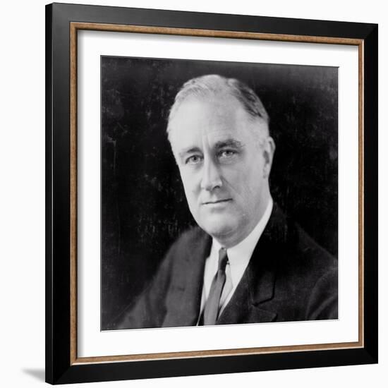 Franklin Delano Roosevelt, circa 1933-Elias Goldensky-Framed Photo