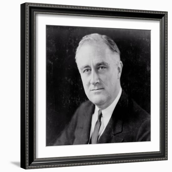 Franklin Delano Roosevelt, circa 1933-Elias Goldensky-Framed Photo