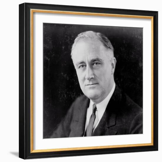 Franklin Delano Roosevelt, circa 1933-Elias Goldensky-Framed Photo