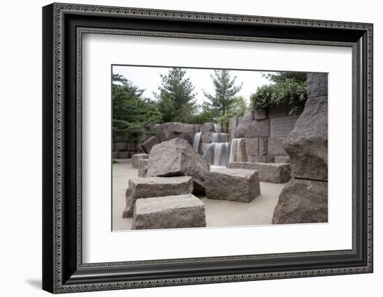 Franklin Delano Roosevelt Memorial, Washington, D.C.,-null-Framed Photographic Print