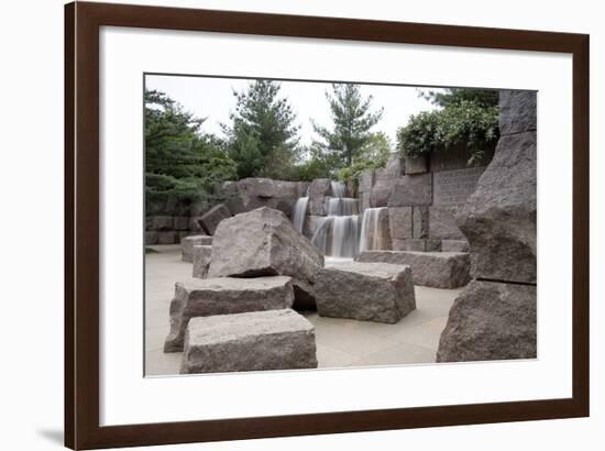 Franklin Delano Roosevelt Memorial, Washington, D.C.,-null-Framed Photographic Print