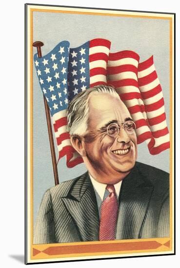 Franklin Delano Roosevelt-null-Mounted Art Print