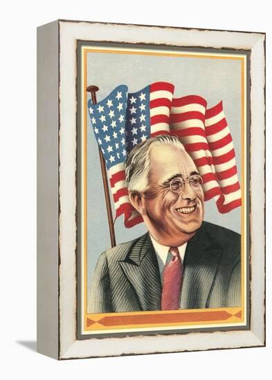 Franklin Delano Roosevelt-null-Framed Stretched Canvas
