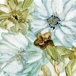 Cool Watercolor Floral-Franklin Elizabeth-Framed Art Print