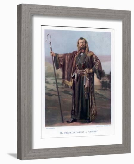 Franklin Mcleay, Canadian Actor, 1901-W&d Downey-Framed Giclee Print