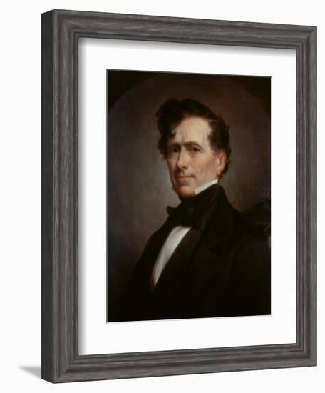 Franklin Pierce, (President 1853-57)-George Peter Alexander Healy-Framed Giclee Print