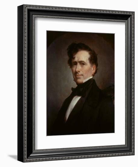 Franklin Pierce, (President 1853-57)-George Peter Alexander Healy-Framed Giclee Print