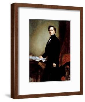 Franklin Pierce-George P.A. Healy-Framed Giclee Print