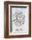 Franklin's Magic Circle of Circles-Middle Temple Library-Framed Photographic Print