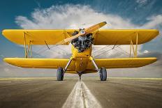 Biplane-frankpeters-Photographic Print