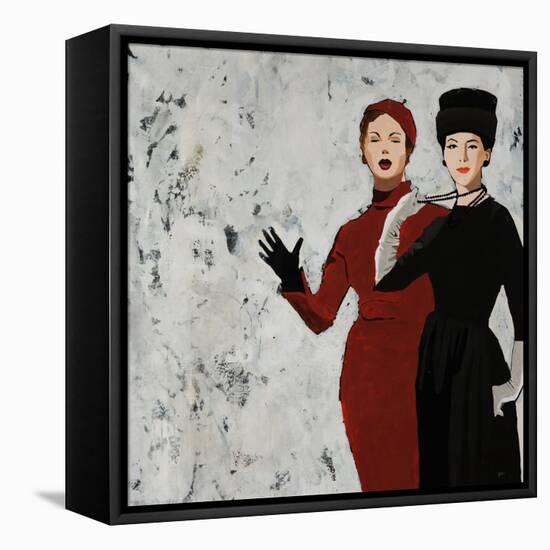 Franney and Zooey-Clayton Rabo-Framed Premier Image Canvas