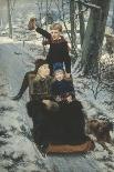 Jolly Sleigh Ride, c.1884-Frans De Wilde-Giclee Print