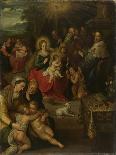 Croesus Shows Solon His Treasures, 1616-30-Frans Francken II-Giclee Print