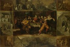 Croesus Shows Solon His Treasures, 1616-30-Frans Francken II-Giclee Print