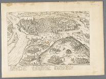 The Jerusalem Map (From: Jansson, Jan. Illustriorum Hispaniae Urbium Tabulae, Amsterdam, 165), 1657-Frans Hogenberg-Giclee Print