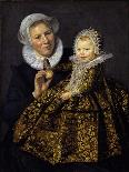 Catharina Hooft with Her Nurse-Frans I Hals-Laminated Giclee Print