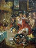 Man Having to Choose between the Virtues and Vices-Frans II Francken-Giclee Print