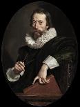 Portrait of the Italian Poet, Giambattista Marino, c.1621-Frans II Pourbus-Giclee Print