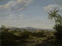 An Extensive Landscape in Brazil with the Portuguese Residence, the Church and the Casa-Grande,…-Frans Jansz Post-Giclee Print