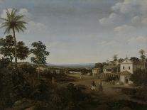 An Extensive Landscape in Brazil with the Portuguese Residence, the Church and the Casa-Grande,…-Frans Jansz Post-Giclee Print