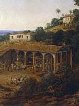 The Brazillian Village of Serinhaem, Detail-Frans Post-Framed Giclee Print