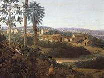 Brasilian Landscape with Anteater. Probably 1649-Frans Post-Giclee Print