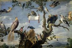 Fable of the Fox and the Heron-Frans Snyders-Giclee Print