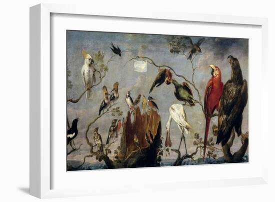 Frans Snyders / Concert of the Birds, 17th century-Frans Snyders-Framed Giclee Print