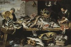 A Fishmonger's Shop, 17th Century-Frans Snyders-Giclee Print