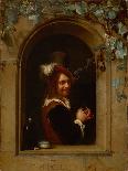 Lunch with Oysters and Wine-Frans Van Mieris-Framed Giclee Print