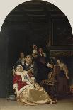 Lunch with Oysters and Wine-Frans Van Mieris-Giclee Print